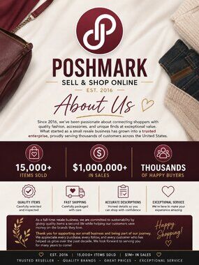 Welcome to our Poshmark Enterprise Store
